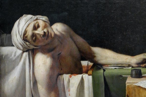 Жак Луи Давид смерть Марата