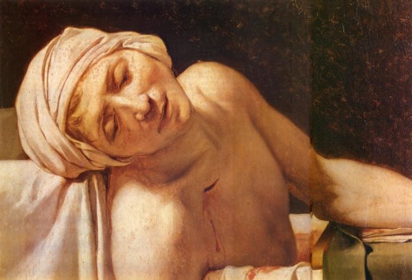 Жак Луи Давид смерть Марата