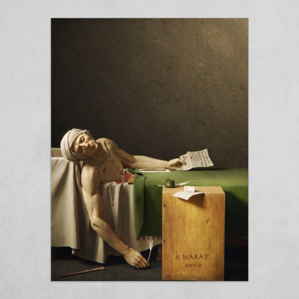 Жак Луи Давид «смерть Марата», 1793 г.