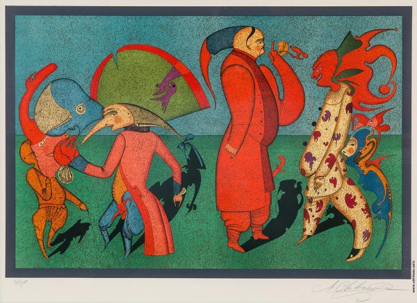 Михаил Шемякин автопортрет