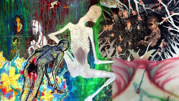 Рисунки Курта Кобейна