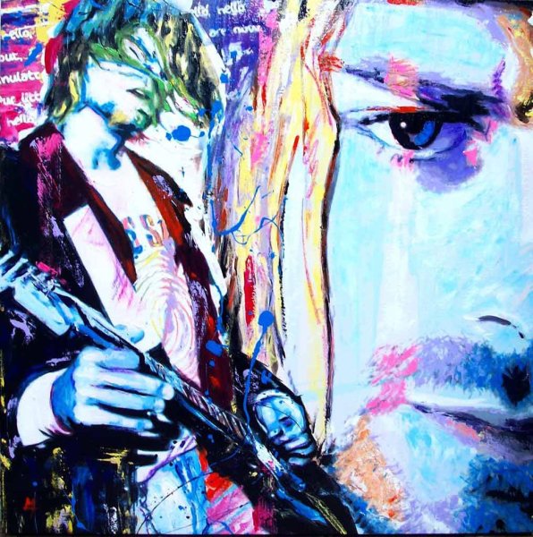 Курт Кобейн аниме