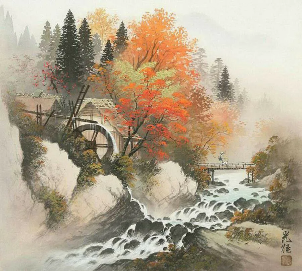 Японский художник Koukei Kojima