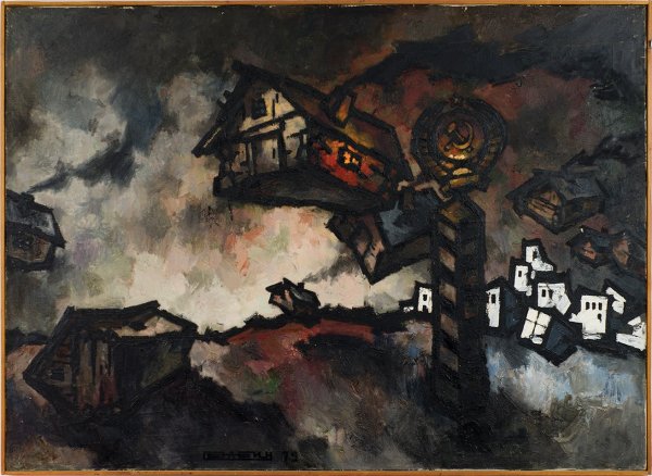 Оскар Рабин картина неправда