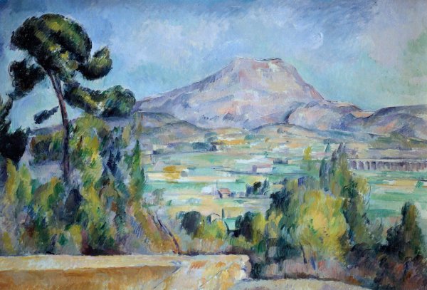 Поль Сезанн гора сент-Виктуар 1906