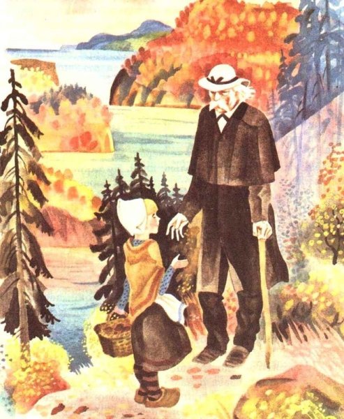 Константин Георгиевич Паустовский корзина с еловыми шишками