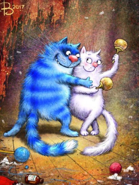 Коты Ирины Зенюк 2020