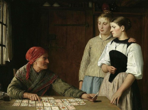 Карл Павлович Брюллов гадающая Светлана