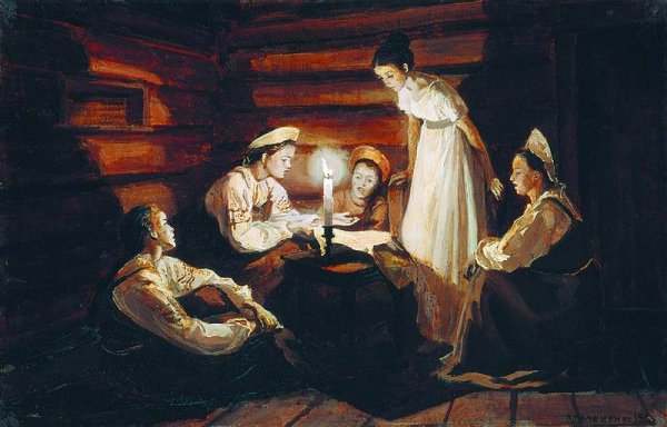 Некрасов н. а. - гадающей невесте