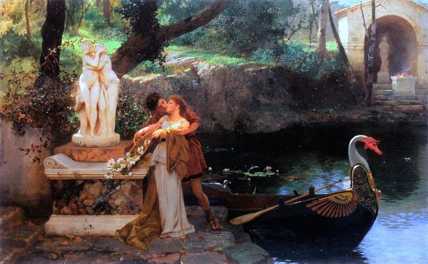 Генрих семирадский Фрина на празднике Посейдона