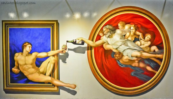 Микеланджело Сикстинская капелла Сотворение Адама