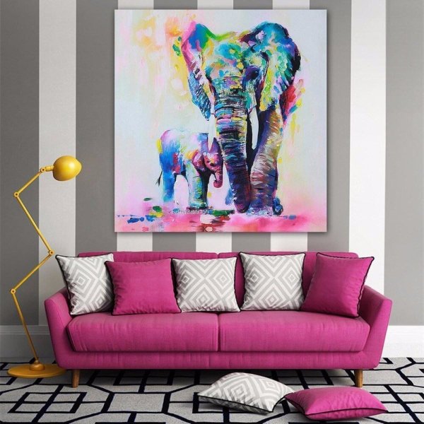 Современное искусство в интерьере