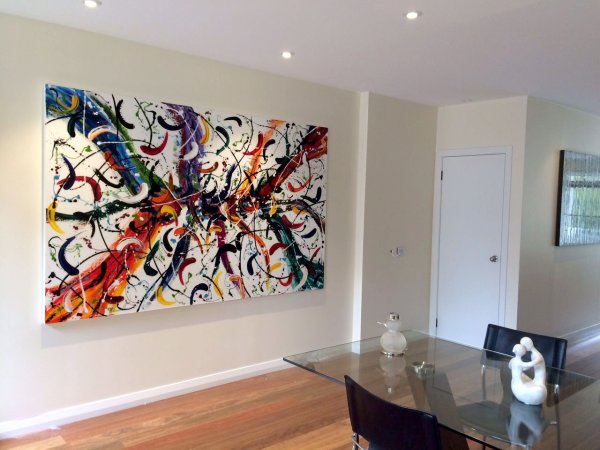 Роспись стен в интерьере