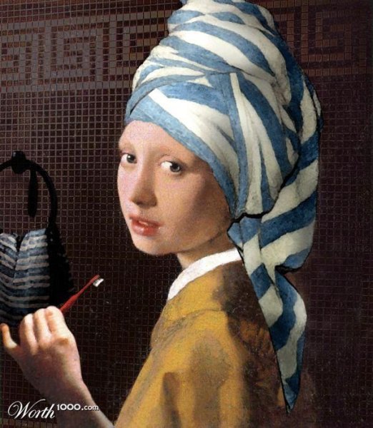 Ян Вермеер женщина с жемчужной серьгой