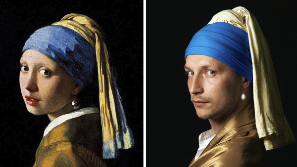 Девушка с жемчужной сережкой 1665