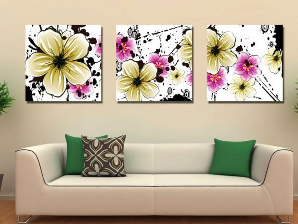 Модульная картина стена