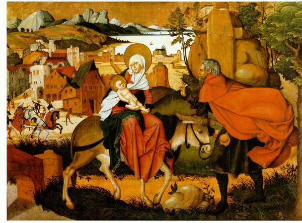 Джотто бегство в Египет