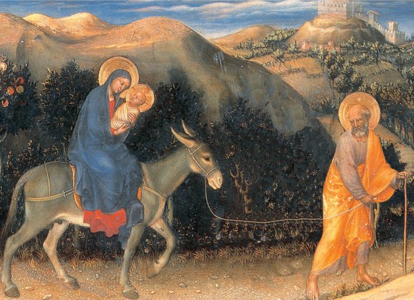 Бегство Марии и Иосифа в Египет