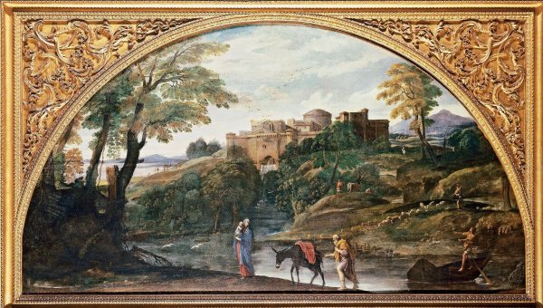 Аннибале Карраччи бегство в Египет