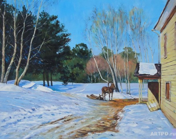 Левитан март 1895