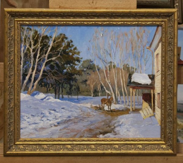 Исаак Ильич Левитан март