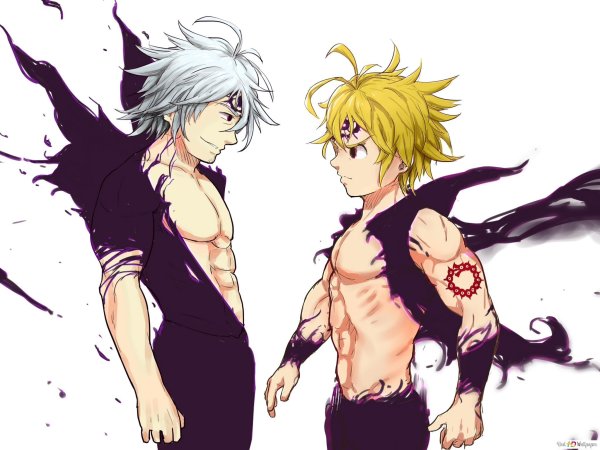 7 Смертных грехов аниме яростное правосудие