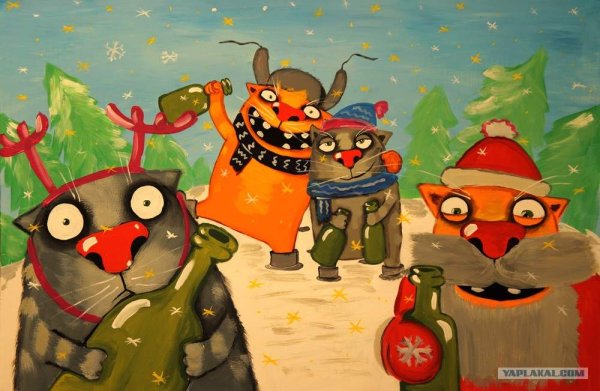 Ложкин художник коты