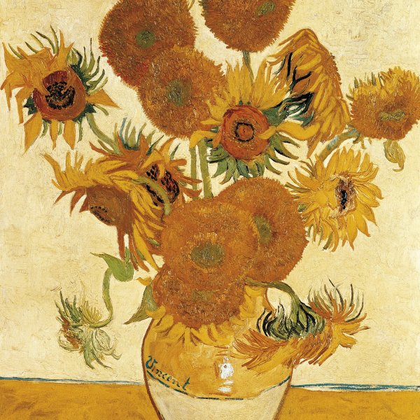 Van Gogh Sunflowers 1888