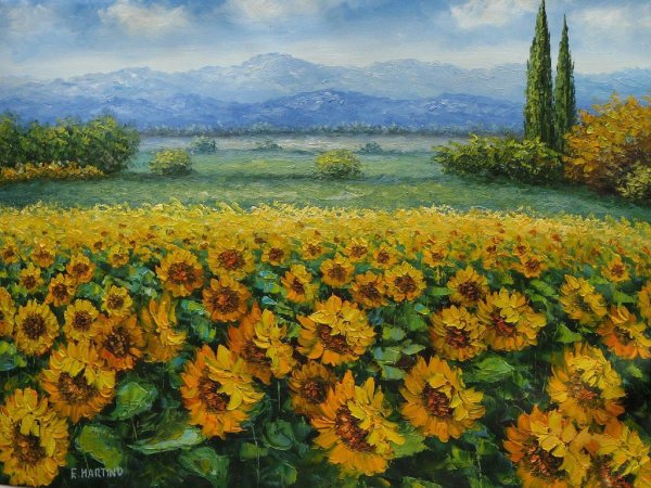 Ван Гог (Подсолнухи)