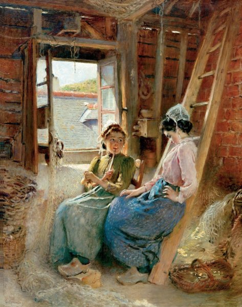 Константин Маковский бретонки