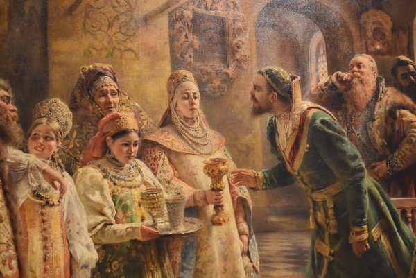 Константин Маковский поцелуйный обряд