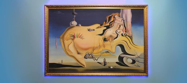 Картина Сальвадора дали Великий мистификатор