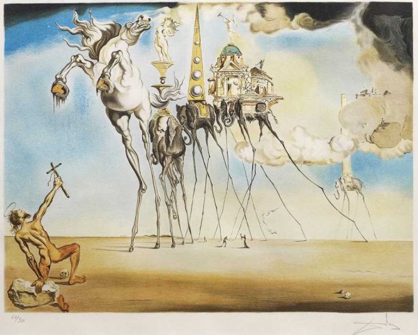 Сальвадор дали картины Великий мастурбатор