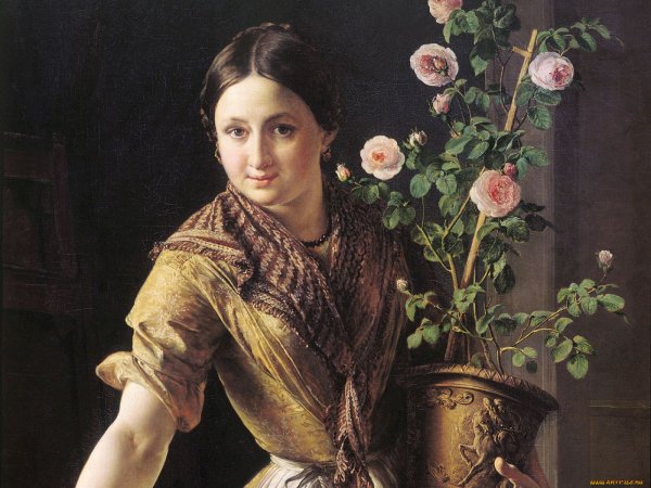 Василий Андреевич Тропинин портрет Пушкина