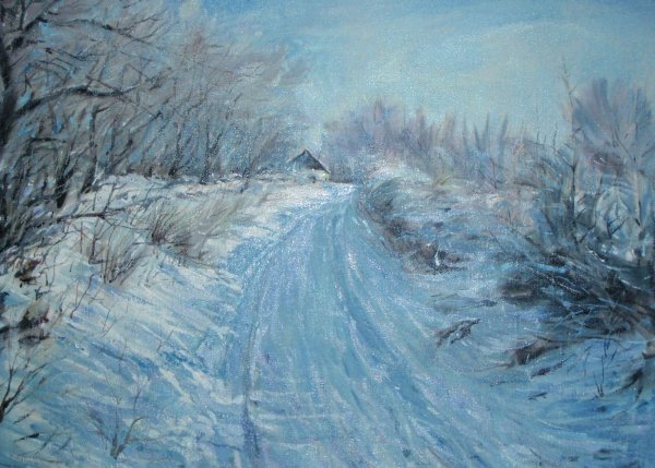 Сергей Говоров художник зима