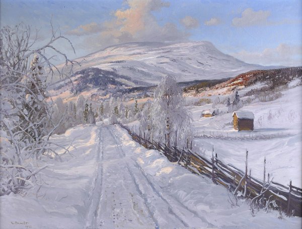 Художник Карл Брандт (Carl Brandt)