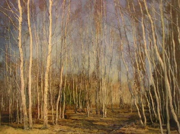 Василий Бакшеев голубая Весна