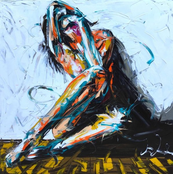 Художник абстракционист Сальвадор