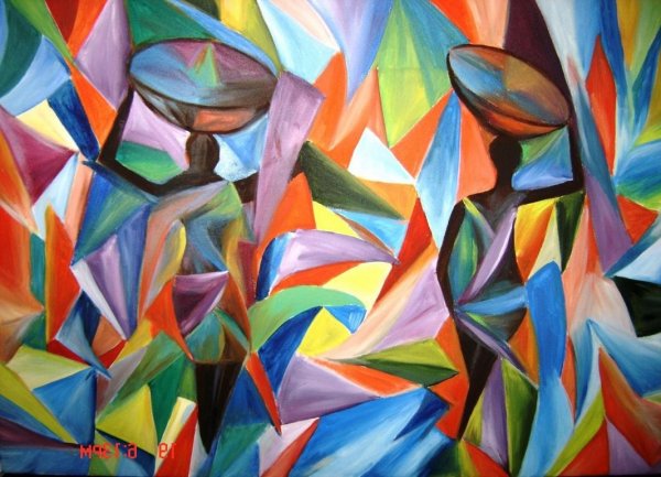 Художник абстракционист Сальвадор