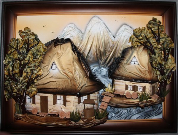 Объемные картины своими руками