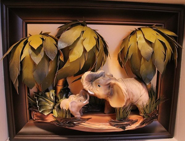 Необычные объемные картины