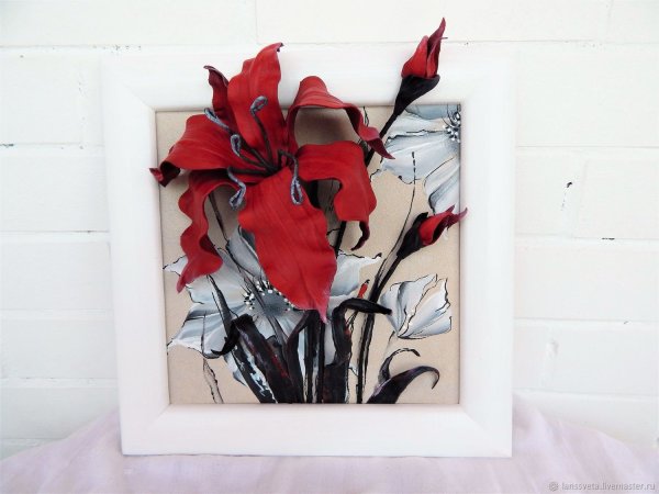 Интерьерные панно из кожи