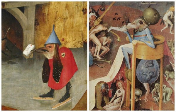 Босх фокусник картина