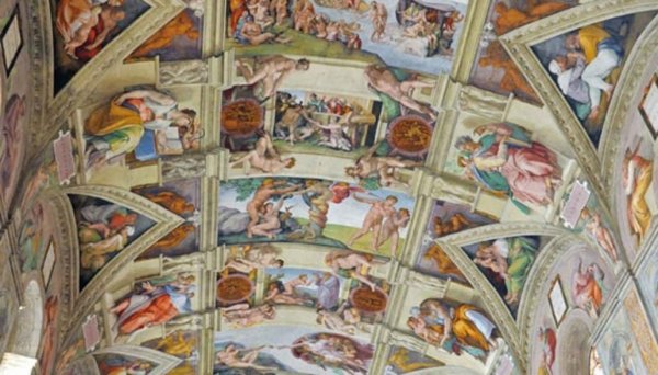 Микеланджело Буонарроти фрески