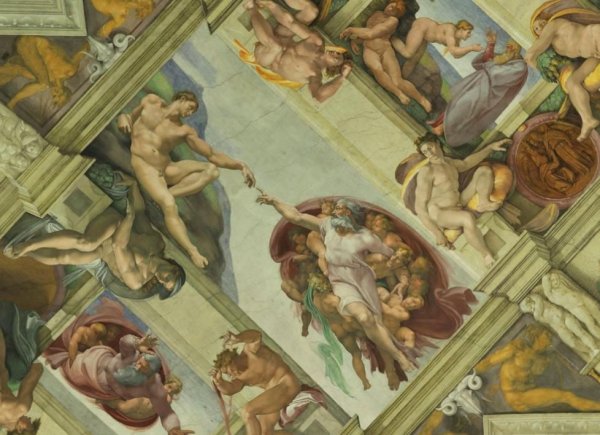 Сотворение Адама (1512), Микеланджело Буонарроти