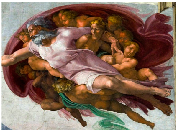 Микеланджело потолок Сикстинской капеллы