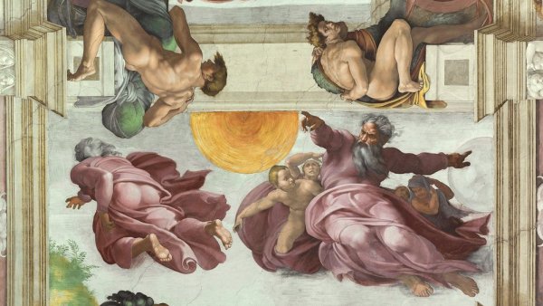 Микеланджело Буонарроти Сотворение светил