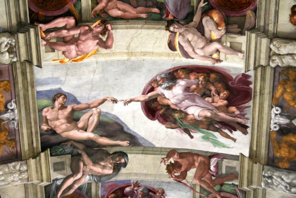 Картины Микеланджело 1475-1564