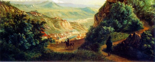Зарисовки Кавказа Лермонтовым