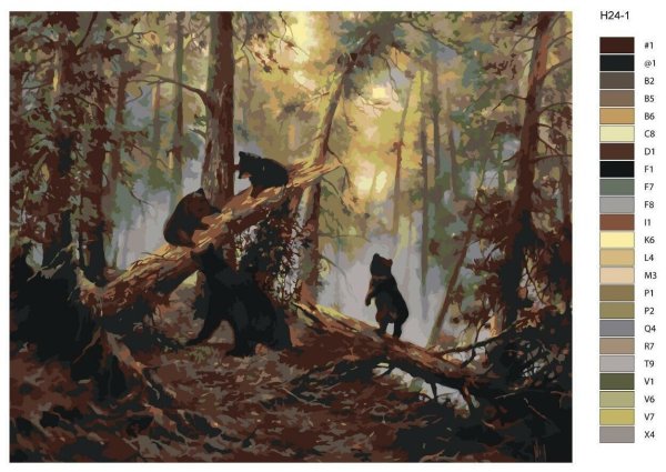 Иван Шишкин утро в Сосновом Бору